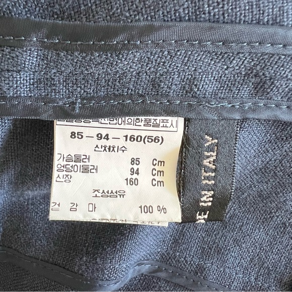 Anne Klein blazer women size xs /s Navy old money quiet‎ luxury - Picture 10 of 10